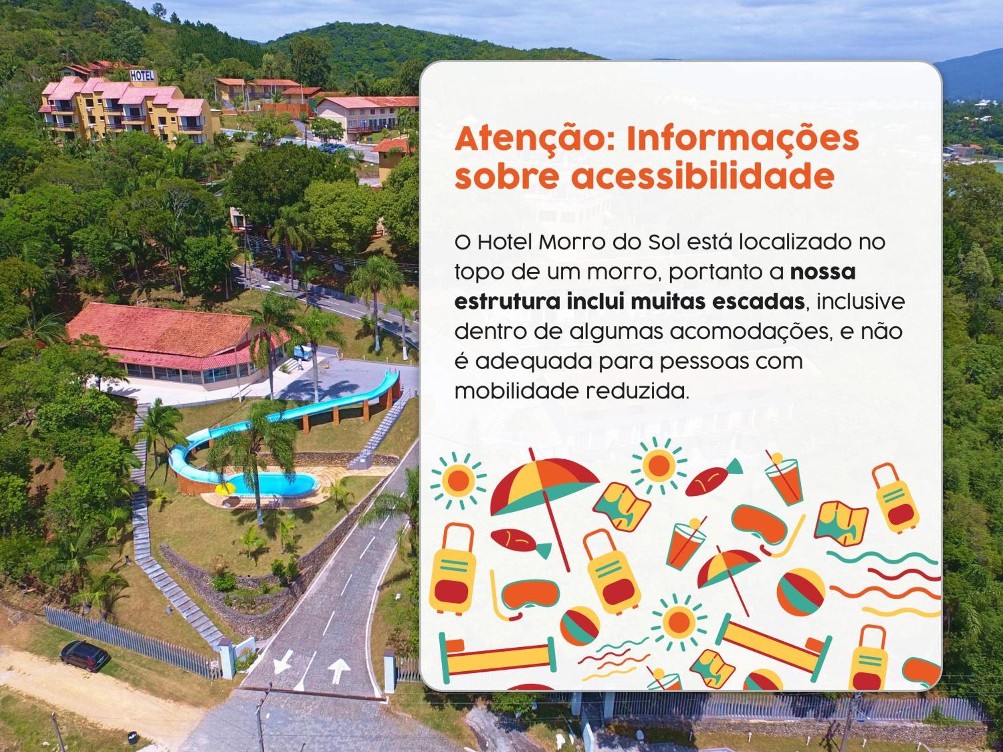 Morro Do Sol Hotel & Eventos 포르토벨로 외부 사진